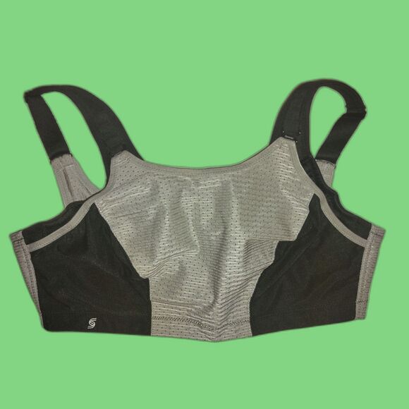 Glamorise Custom Control Sports Wirefree Bra Size 36DD Plus Size Lingerie 1166 - Picture 1 of 6